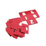 Sign Pro 1-1 2" & 2-1 2" Vertical Number Template Set 2203