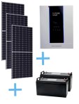 ADJ110C Solar Combo Kit – F.star 3KW INVERTER.2X 100AH Gel Batteries 3X 555W Solar Panels
