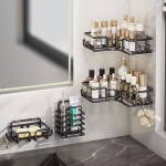 4PC Bathroom Organizer Shelf For Organization