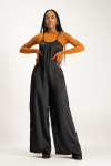Eleanor Satin Wide Leg Jumpsuit - XS