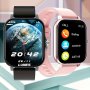 1.83-INCH Full Touch Large Screen Sports Smart Watch With Wireless Calling Motion Detection Multiple App Reminders And Other Functions Compatible With Iphone And Android