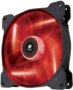 AF140 Quiet Fan With Red LED And Rubber Corners For Noise Reduction 140MM
