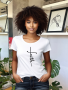 Faith Fitted Tee - White - Small