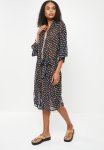 Kimono - Black Ground Scratchy Spot