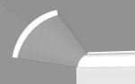 Cornice Maker Big Cove Polystyrene Cornice 2 Meters