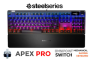 Steelseries Apex Pro Rgb Mechanical Gaming Keyboard Omnipoint Switch