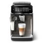 Philips 3300 Series Fully Automatic Espresso Machine With Lattego 6 Beverages Black Chrome EP3347/90