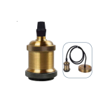Ol-pend- Aluminium E27 Lamp Holder - Various Colours - Rose Gold