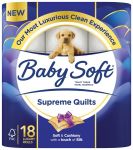 Baby Soft Supreme Quilts 2PLY 18'S