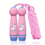 Cotton Braided Skipping Rope With Wooden Handle Adjustable Jump Rope Suitable For Fitness Workout Exercise And Weight Loss