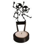 Decor Ornament Shadow Candle Holder Halloween Tealight 15CM Dancing