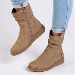 Laura Ankle Boot - Taupe - 8