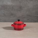 Casa Stoneware MINI Casserole With Lid Red