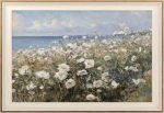 Astrdecor Framed Canvas Wall Art Room Decor Vintage Landscape Wall Art For Home Decor Aesthetic Artwork Coastal Scenery Nature W