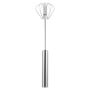Semi-automatic Hand Whisk For Baking - Silver