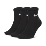 Nike Everyday 3-PACK Lightweight Black Ankle Socks