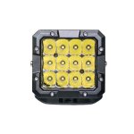 4-INCH 12BEADS Square White Car Work Lamp Light