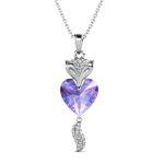 DESTINY Lillith Fox Necklace Crystals From Swarovski