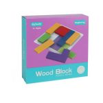 Wooden Building Block Set Colorful