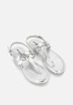 Madison Jayzee Ankle Strap Sandal - Silver