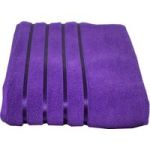 Luxurious 530GSM One Side Zero Twist Bath Sheet 90X160CMS Purple Pack Of 1