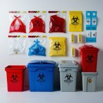 Waste Disposal Bins In Hospital