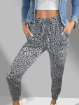 Slate Squiggle JOGGERS - Medium
