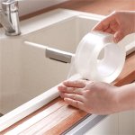 Waterproof Transparent Sealing Tape Mildew Proof Plastic 1PC 3.0 Cm X 5.0 Meter For Kitchen Bathroom Gap Filling