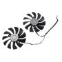 Graphics Card Cooling Fan Pair Plastic Video Cooler Fan Replacement