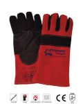 Pioneer Tough G98 Black red Air Cusioned Welding Glove - Black red
