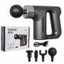 Massage Gun With Smart Control Chip 4 Heads & Quiet Deep Muscle Relief