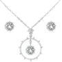 Sunshine Jewellery Set- Swarovski Clear Crystal