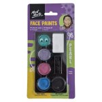 Face Paint Set Pearl 6 Piece