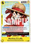 Monkey.d.luffy Tournament Pack 2026 Vol. 2 One Piece Promotion Cards - Damaged