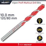 Profi Multicut Drill Bit 10.0MMX120MM