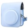 Retro Pu Leather Case & Strap For Fujifilm Instax MINI 12 Pink