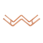 Copper W Wine Rack