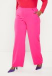 Plus Tailored Tapered Pant - Pink