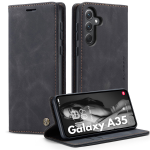 Retro Flip Leather Wallet Cover For Samsung Galaxy A35