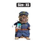 Pet Dog Novelty Clothing Police-xs