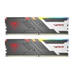 Patriot PVVR532G600C30K Viper Venom Rgb 32GB 2X16GB DDR5-6000 CL30 1.35V Black Memory