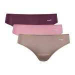 Jockey Women's No Panty Line Bikini Bottom 3 Pack
