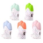 Teething Mittens - Orange