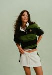 Cotton On Oversized Long Sleeve Polo - Lakeside Racquet Society Stripe
