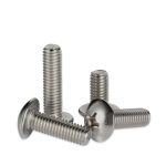 10-24 18-8 Stainless Steel Cross Truss Head Machine Screws Length 1-3 4 In. Qty 10 Heavy Duty Fasteners Hardware Set Industrial