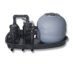 Pool Pump And Filter Speck Baducombi 2 BAG 0.45KW Black With Db