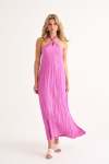 Myra Pleated Maxi Summer Dress - XXL