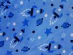 Printed Fluffy Fleece Jacquard