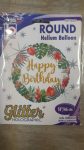 Happy Birthday Tropical Single Foil