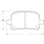Toyota Kbc Brake Pads Front For Camry - Spares Direct